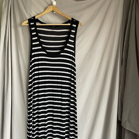 J.Crew Long Maxi Stripe Dress - Picture 1 of 9